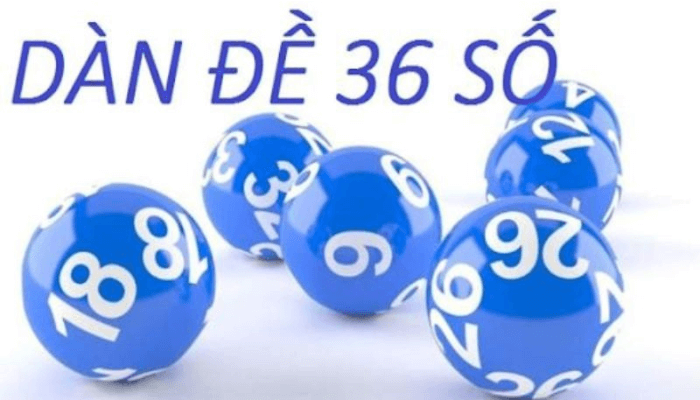 Dàn đề 36 số khung 3 ngày