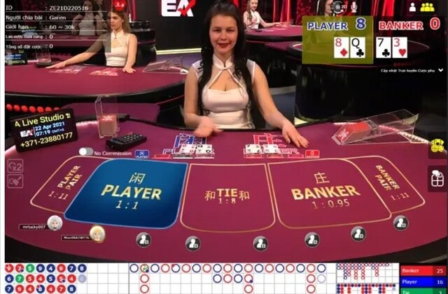 SBO LIVE CASINO đã đầu tư công nghệ live chân thực cho hầu hết các sản phẩm game bài